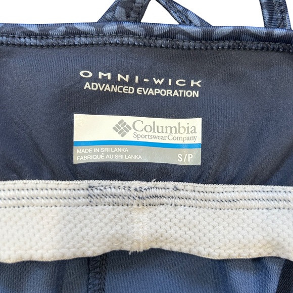 Columbia women’s Omni-wick active dress Small blue strappy back built in bra - Picture 6 of 7